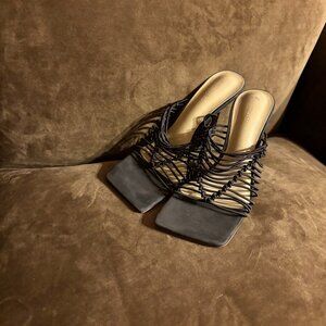 Tony Bianco Brown Heeled Sandals (Size 6.5)